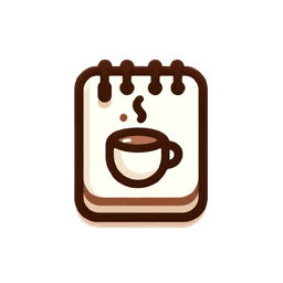 coffee diary icon
